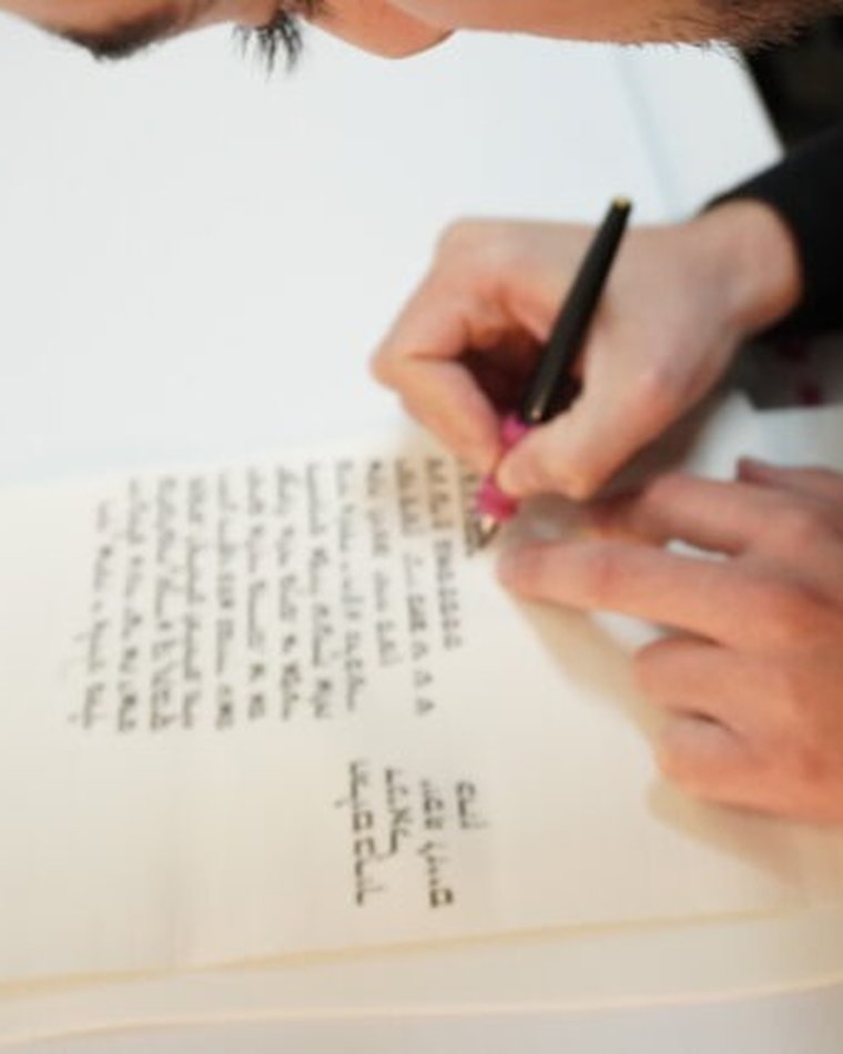 The writing hand
