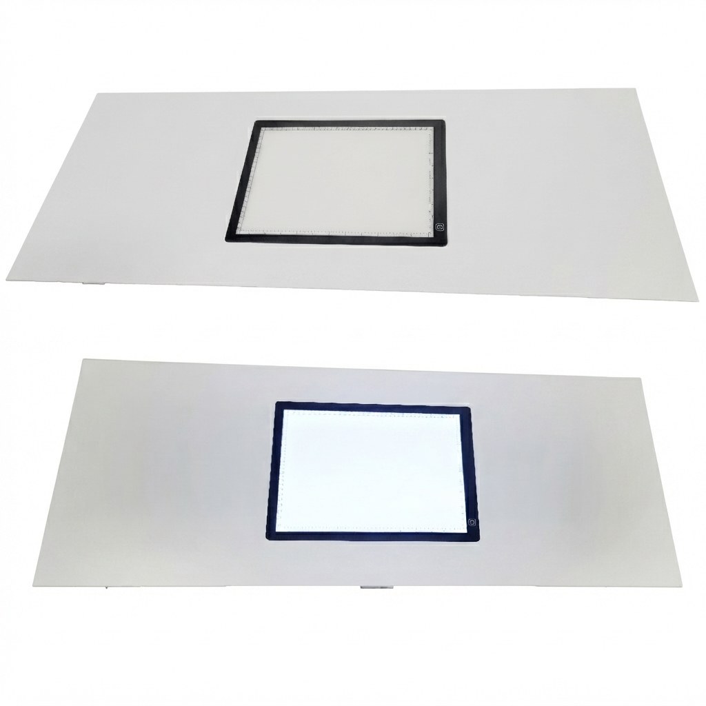 Mesa portátil STaM con tabla de luz