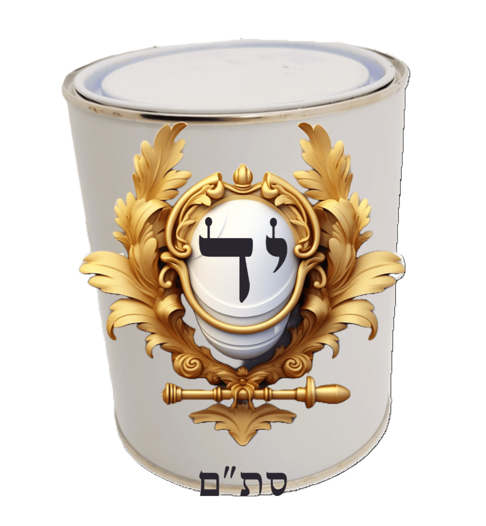 פח צבע לצביעת בתי תפילין